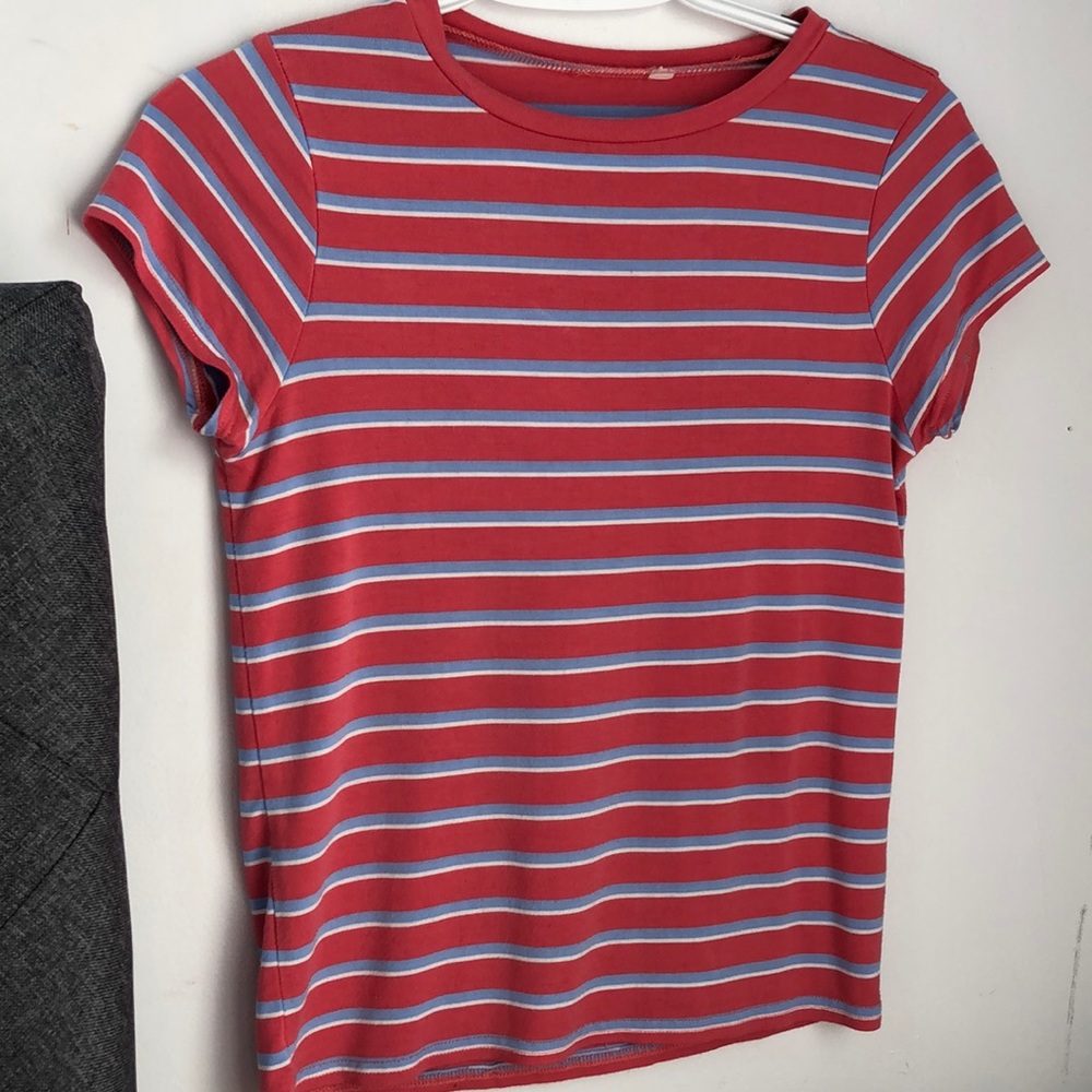 Striped forever 21 t-shirt